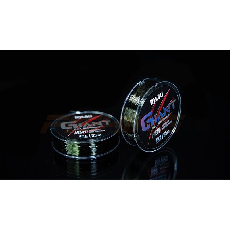 Trục Săn Hàng Ryuki GIANT, cước trục câu cá, trục nilon chính hãng Ryuki