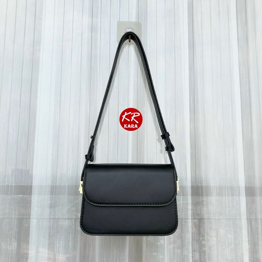 Túi đeo chéo nữ da trơn Túi đeo vai nữ KARA 471- Size19*13*6 cm, Da PU cao cấp, 3 màu lựa chọn