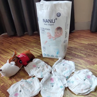 Bỉm nanu 100 miếng size m /l /xl / xxl / xxxl - bỉm quần nanu