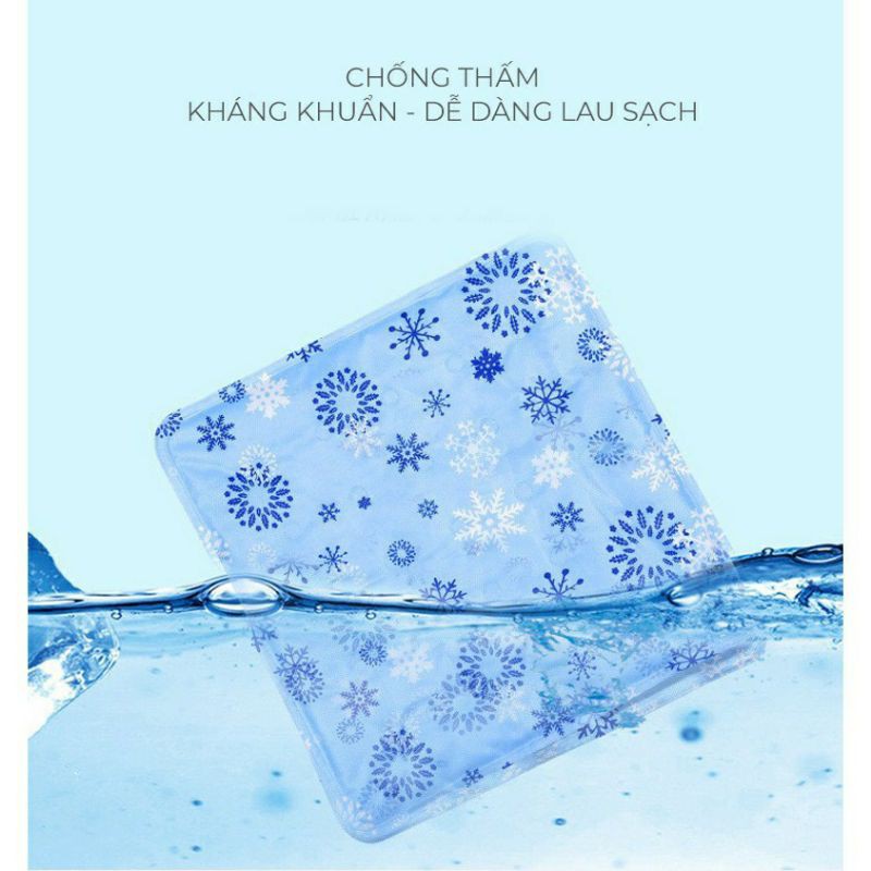 Thảm mát, đệm mát gel lạnh chó mèo hàng xịn loại 1