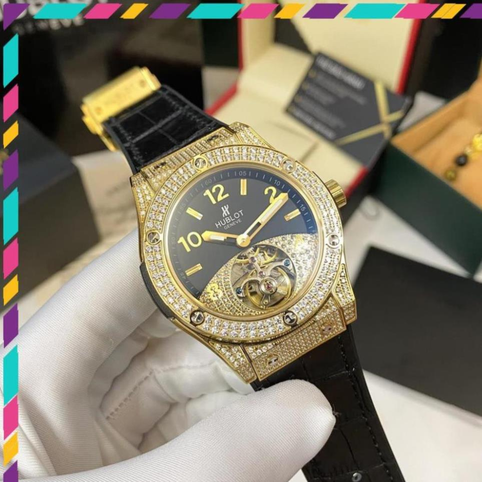 [Máy cơ] Đồng hồ nam Hublot bản siêu cấp - Chống xước nước Bảo hành 24 tháng DH9001