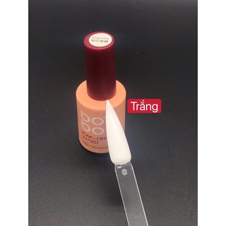 sơn gel móng bobo trắng đen nước gạo