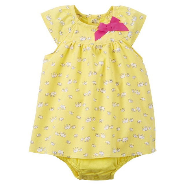 Combo 2 body váy bé gái