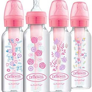 Set 04 bình Dr.Brown's Option 250ml cổ nhỏ