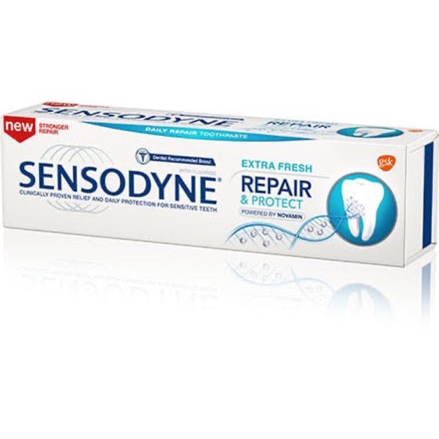 Kem đánh răng Sensodyne®  Repair &amp; Protect Extra Fresh - giúp phục hồi răng nhạy cảm, hơi thở thơm mát (DKSH phân phối)