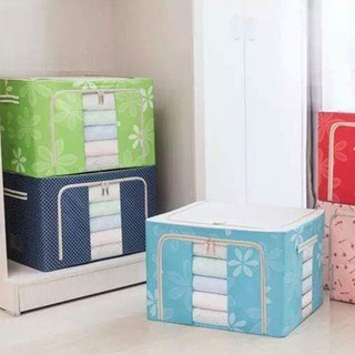Tủ vải khung sắt đựng đồ đa năng siêu bền