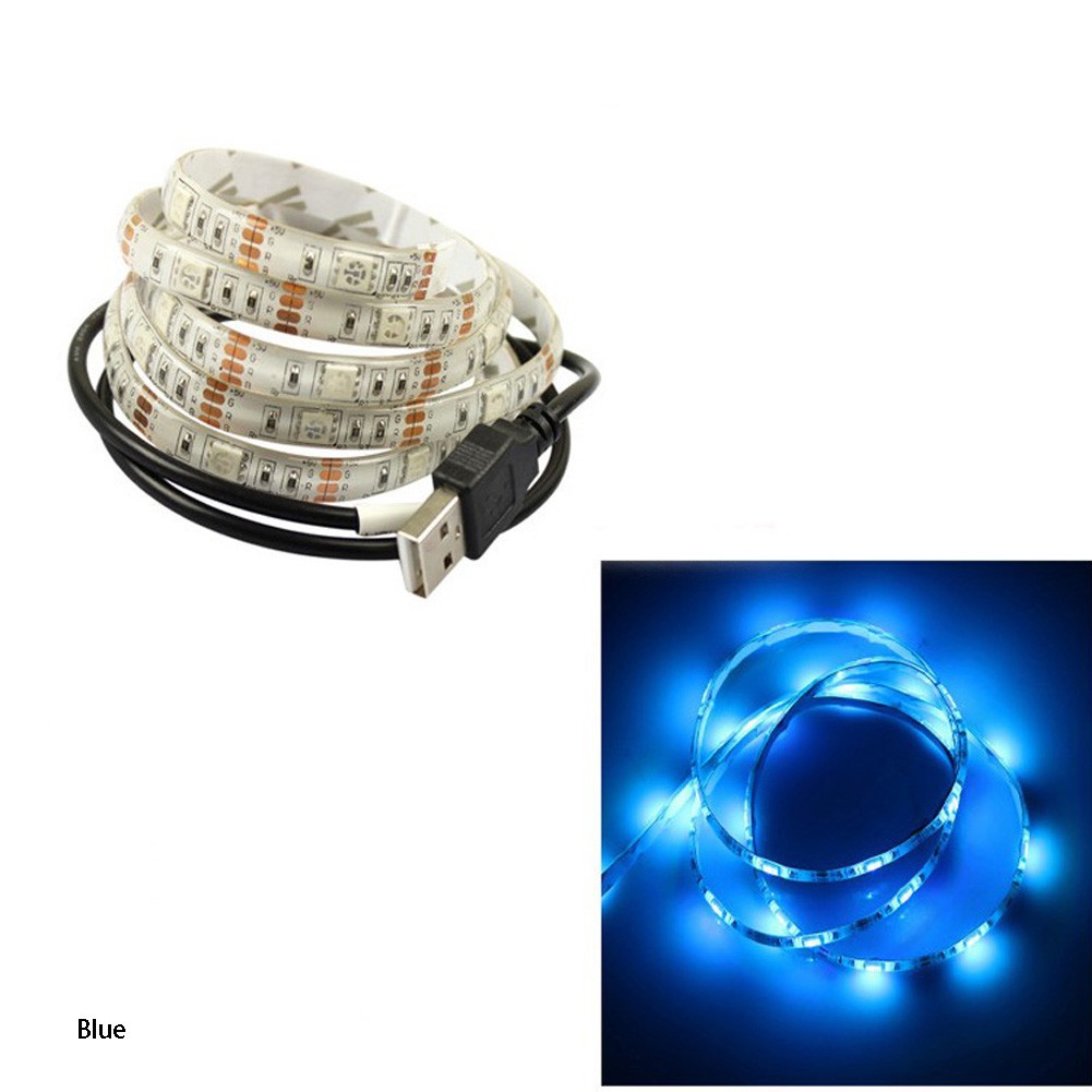 Dây Đèn Led Usb Dài 1m Dùng Trang Trí Phông Nền Tv Diy