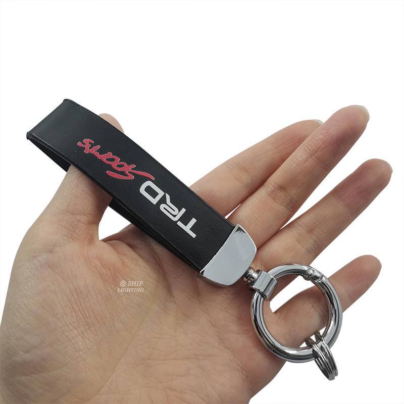 1 x Móc khóa logo xe hơi xe máy đua TRD TRD SPORT chất lượng cao