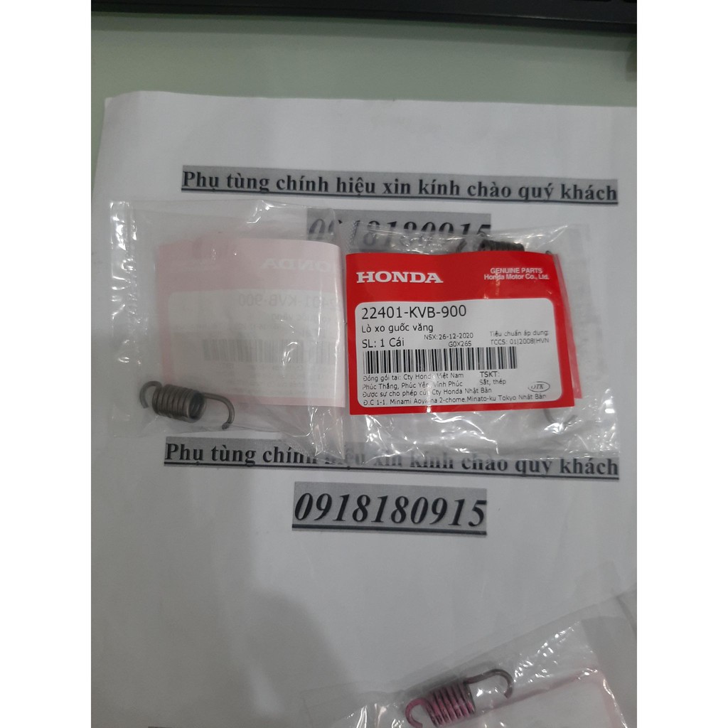 Lò xo guốc văng ly hợp lò xo 3 búa sh 125 sh 150  sh mode lead 110 125 vision abl 110 125 xe số honda