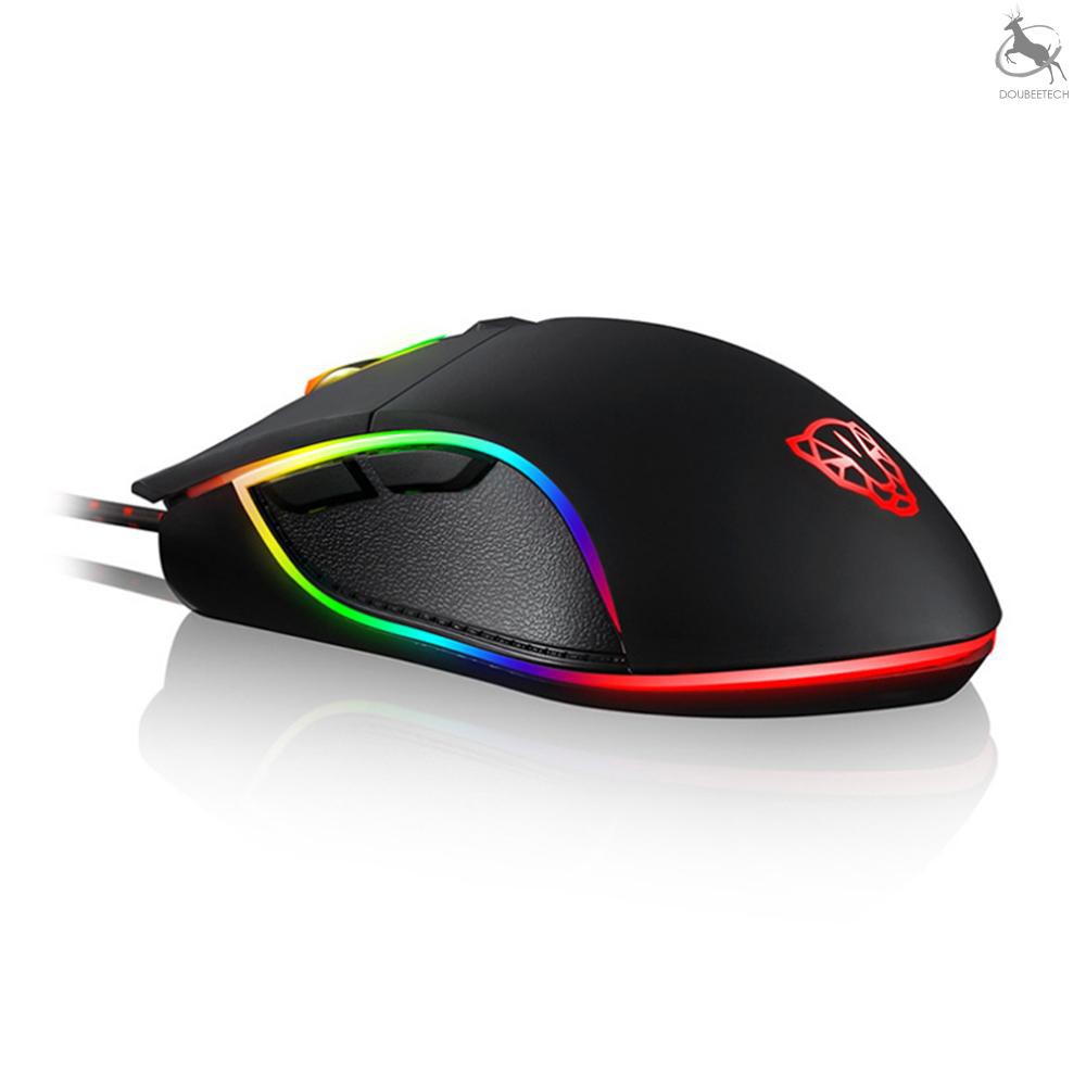 Chuột Quang Gaming Motospeed V30 Quang Học Có Dây 6 Nút 3500dpi Ergonm