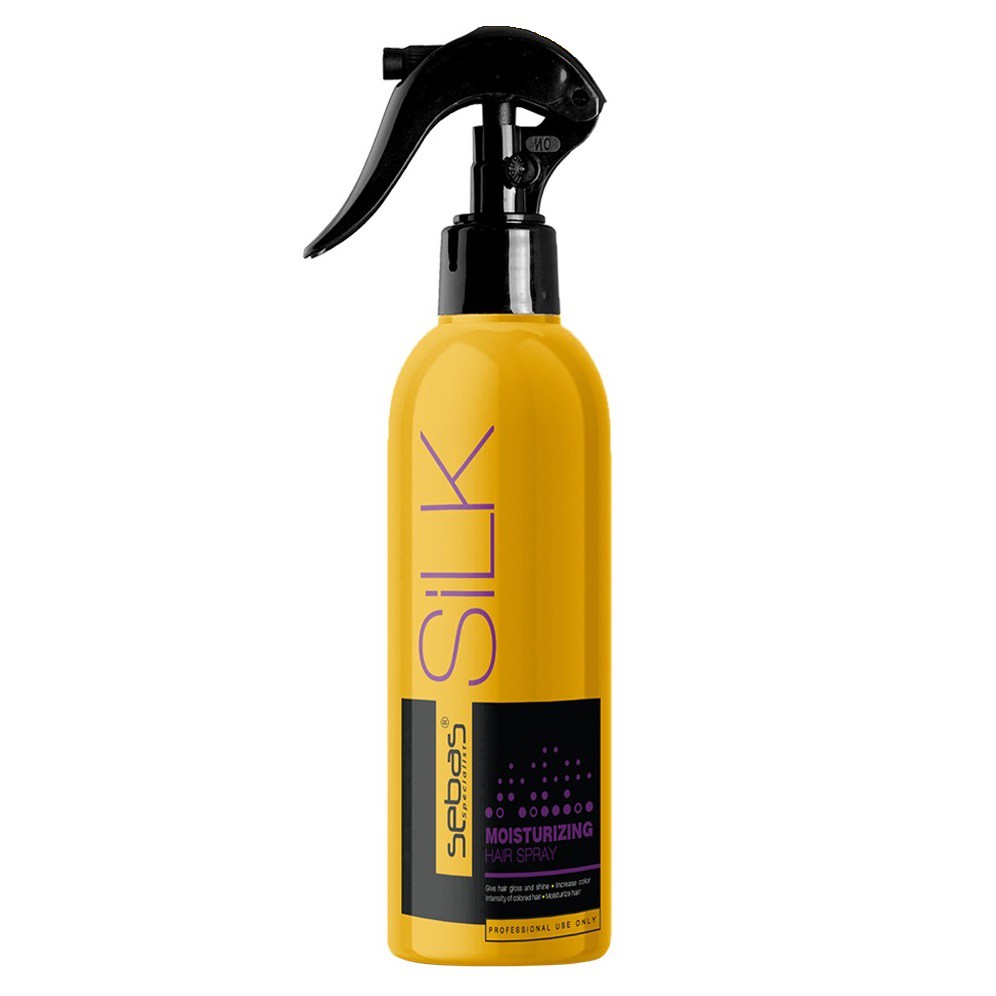 [Chính hãng] [Siêu rẻ] Xịt dưỡng tóc Sebas Silk Moisturizing hair spray dưỡng ẩm tơ tằm 280ml