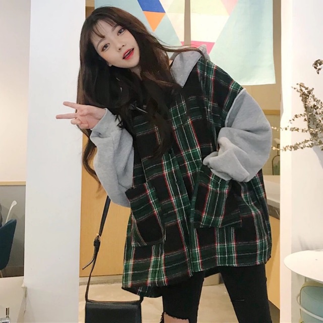 Vải nỉ bông 2 mặt mềm mịn ca rô may quần baggy, may áo khoác, kẻ sọc caro ca rô siêu hot