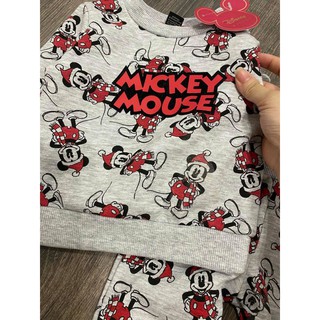 bộ mickey đội mũ noel