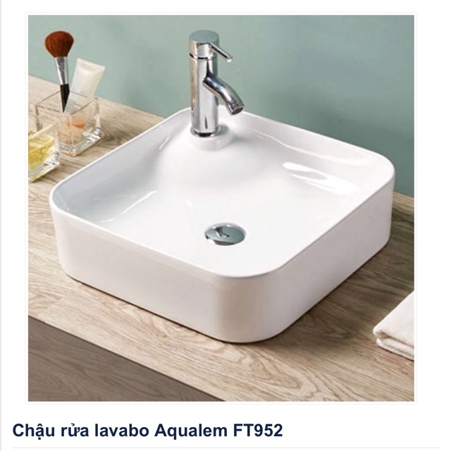 Lavabo , chậu rửa mặt Aqualem FT952