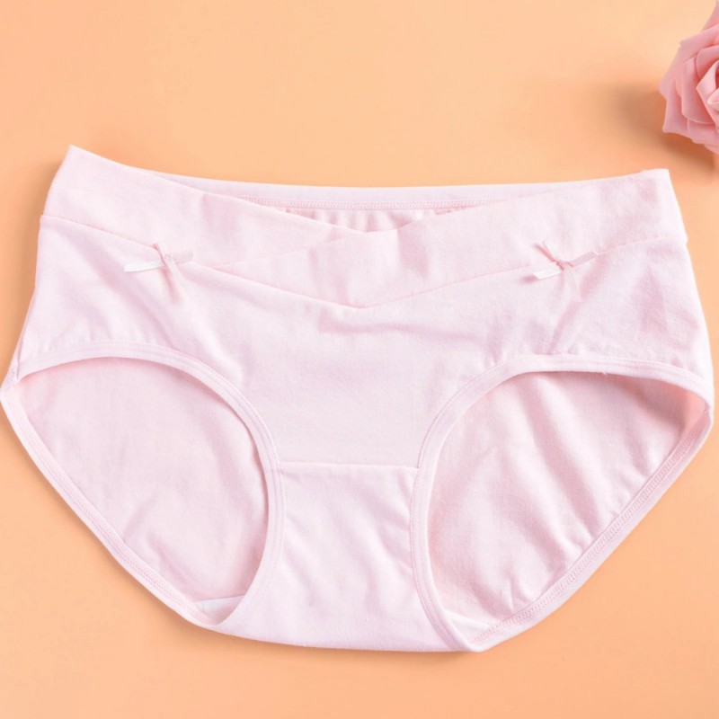 Quần lót cotton màu trơn quyến rũ cho phụ nữ mang thai