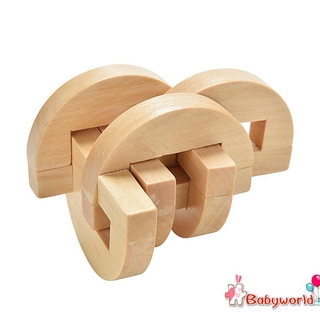Khóa Khổng Minh Bằng Gỗ