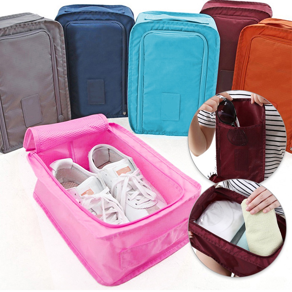 Túi Đựng Đồ Trang Điểm Đa Năng 6 Màu Tùy Chọn