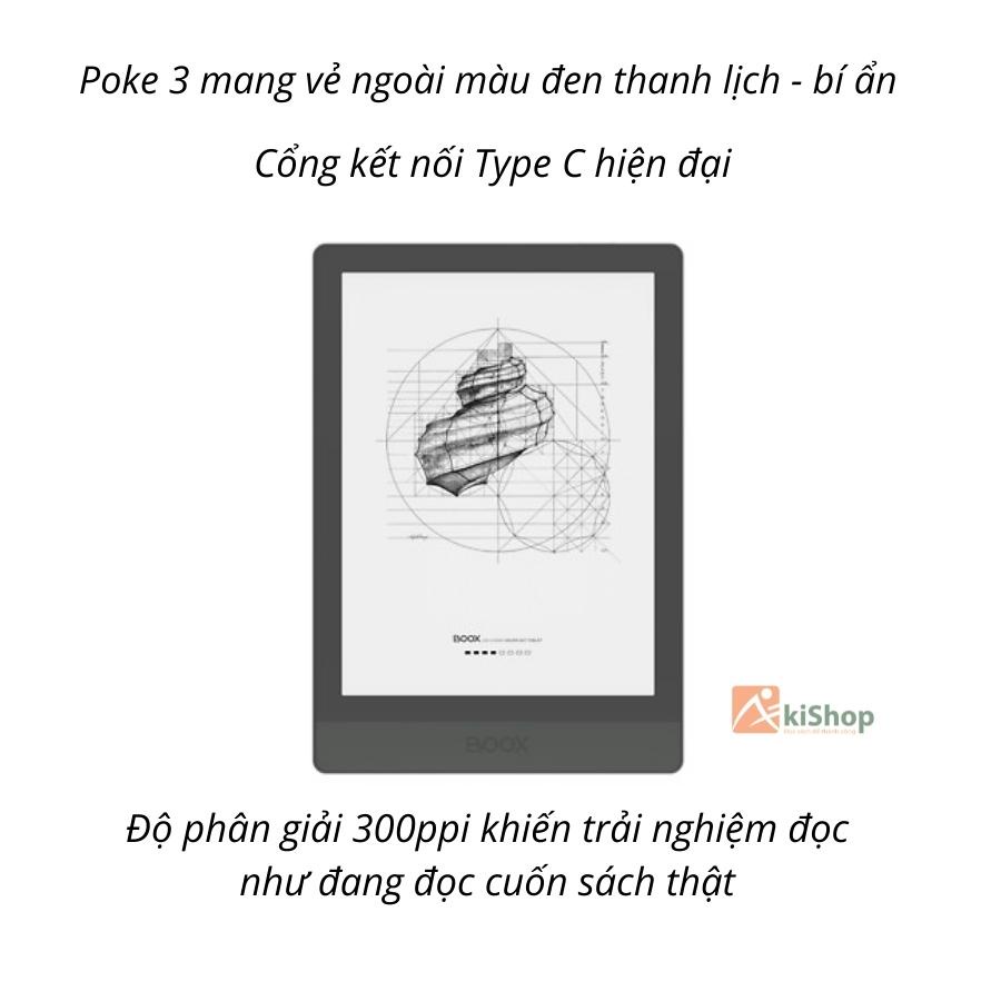 Máy đọc sách ONYX BOOX Poke 3 32GB chính hãng cao cấp Akishop