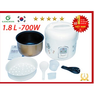 NỒI CƠM ĐIỆN 1.8L 700W CÔNG NGHỆ HÀN QUỐC