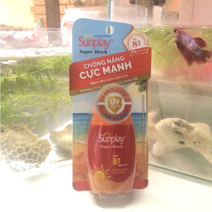 Sữa Chống Nắng Sunplay Bảo Vệ Vượt Trội SPF81 PA++++ 30g Super Block