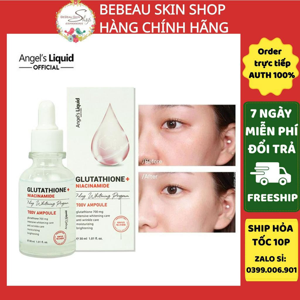 Huyết thanh trắng da 7day Whitening Program Glutathione 700 V-ample - CHÍNH HÃNG