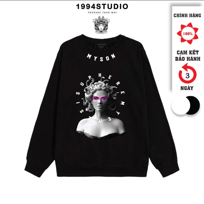 Áo Sweater BARBOSSA Medusa My Son Kiểu Dáng Unisex | BigBuy360 - bigbuy360.vn