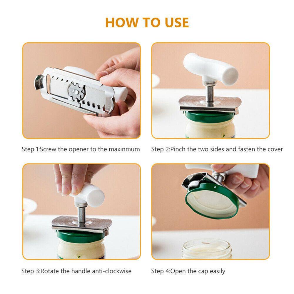 CONOPERY Dụng Cụ Mở Nắp Chai Bia Điều Chỉnh Được Thời Trang