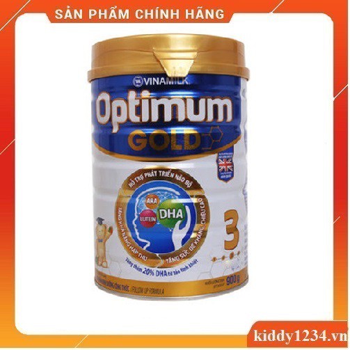 Sữa OPTIMUM GOLD 3-900G cho trẻ 1-2 tuổi (date 2021)