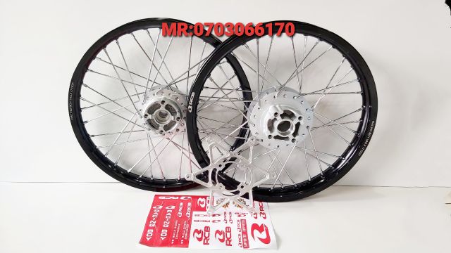 CẶP BÁNH CĂM SONIC NIỀN NHÔM RCB 1.1, 1.4 ,1.6 ,ĐÙM CĂM MẠ CROM LOẠI 1, KÈM PÁT ĐĨA NGÔI SAO