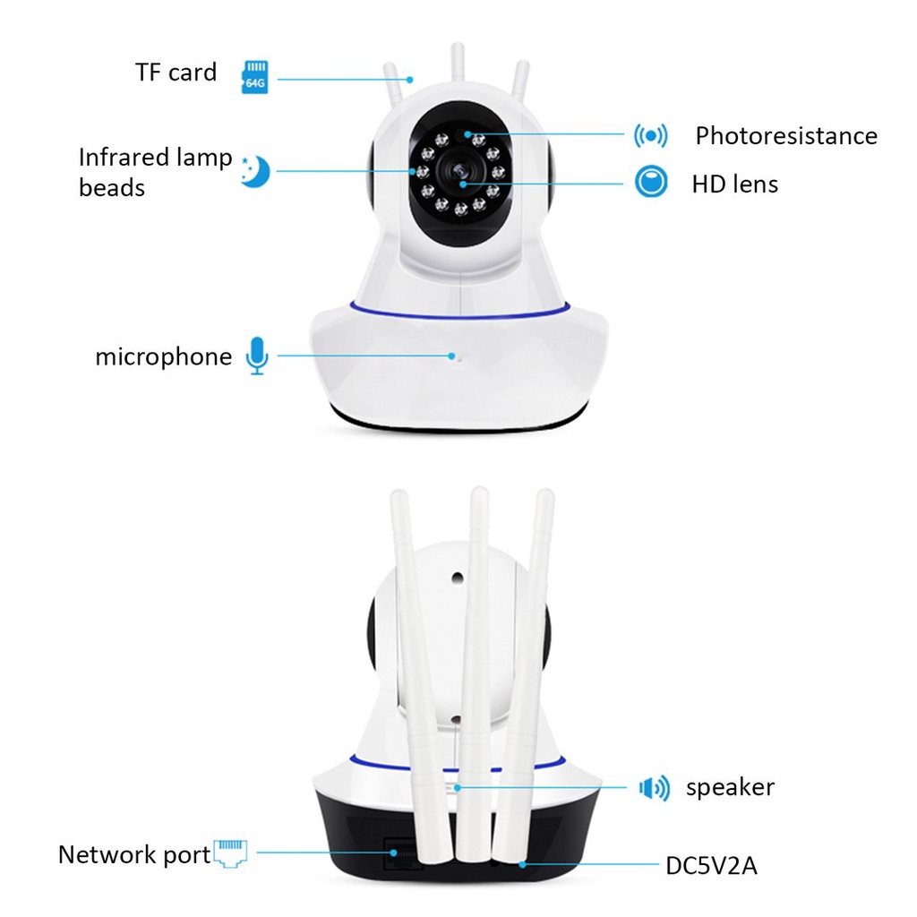 Camera An Ninh Không Dây Kết Nối Wifi | BigBuy360 - bigbuy360.vn