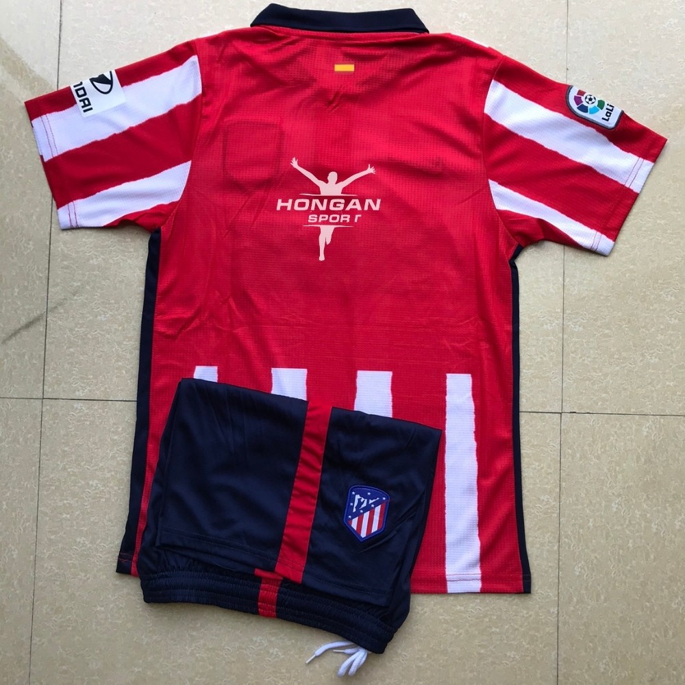 [CAO CẤP] Áo Bóng Đá Thể Thao Đá Banh CLB Atletico Madrid Đỏ Sân Nhà Chất Polyester Hàng Thailand - HỒNG ÂN SPORTS