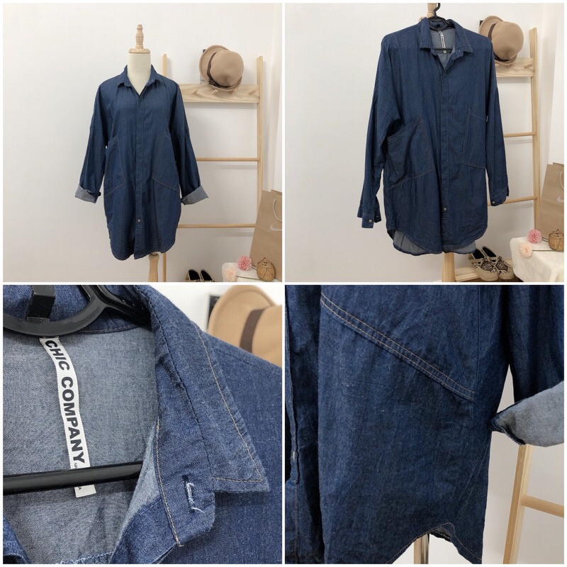 Đầm bò đầm jeans denim dưới 65 kg