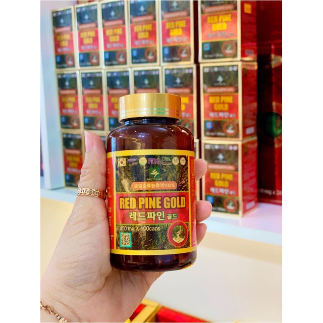Viên Tinh Dầu Thông Đỏ Red Pine Gold