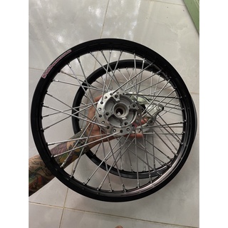 bộ CDN wave và dream Trước Đĩa Sau Đùm căm osaka đùm crom niềng nhôm đen solute kèm má sau