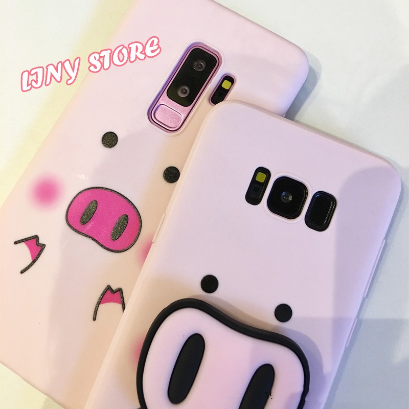 [ TẶNG DÂY ĐEO CỔ + POP ] Ốp Heo Samsung cao cấp | BigBuy360 - bigbuy360.vn