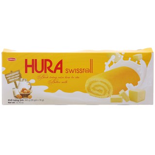 Bánh bông lan Hura Bơ Sữa