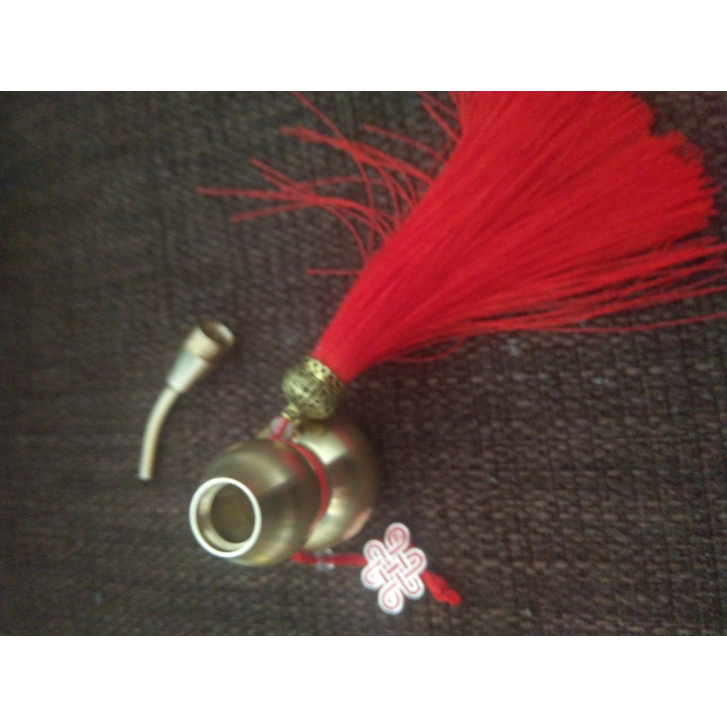 Hồ lô phong thủy trơn bằng đồng 7cm