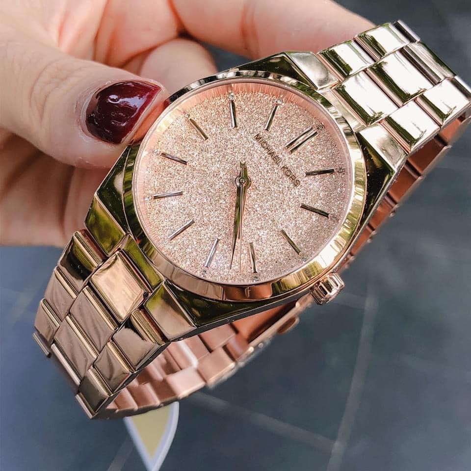 Đồng hồ nữ chính hãng Michael Kors MK6624 - Máy quartz pin - Mặt kính khoáng