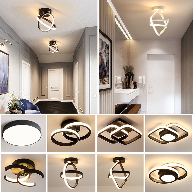 IKEE Đèn Trần Đèn Ốp Trần Phòng Ngủ Led Rang Trí PhòNg KháCh Hiện Đại Ban Công