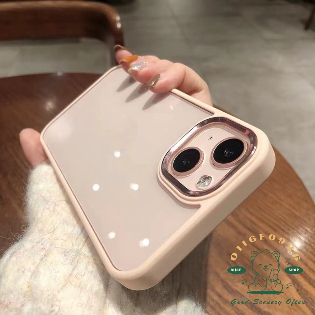 Ốp Điện Thoại Viền Silicon Chống Sốc Màu Tím Đậm Mẫu Mới Cho Iphone14 / 13 / 12 / 11 Pro Max 14 Plus