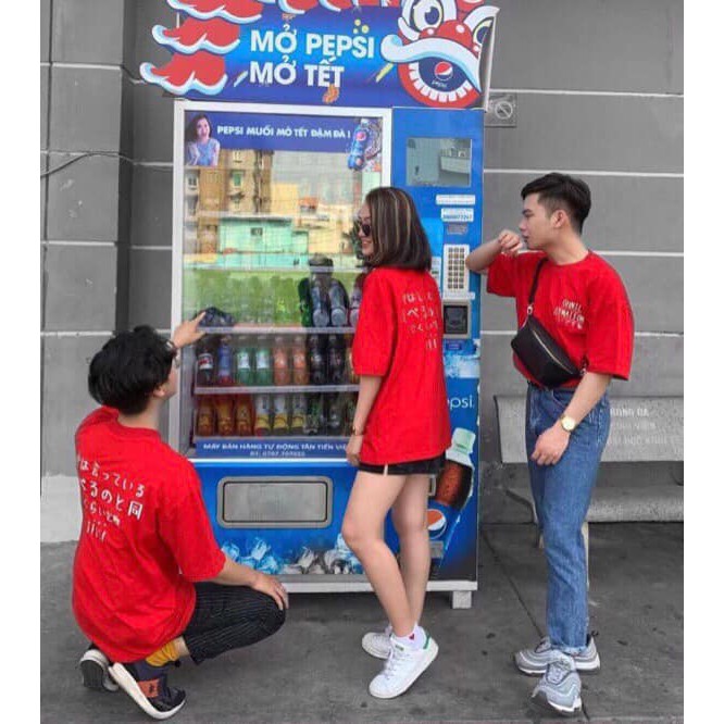 Áo thun tay lỡ dấu quần