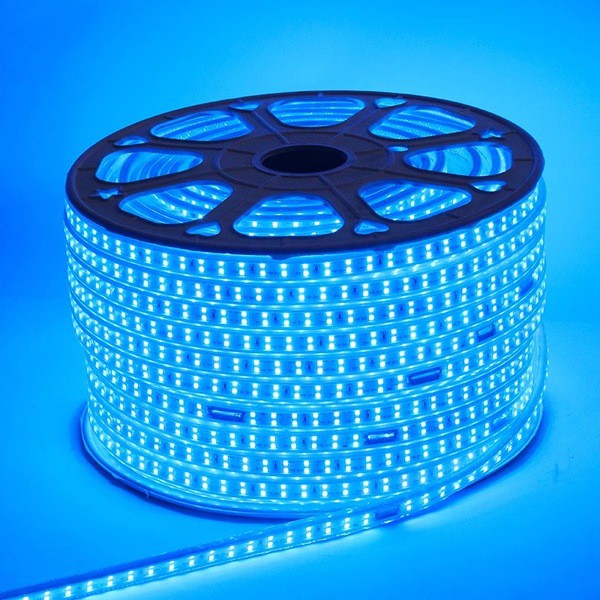 1 ĐÈN LED DÂY HAI HÀNG BÓNG , HẮT TRẦN , QUẤN CÂY ỐNG NHỰA 220V