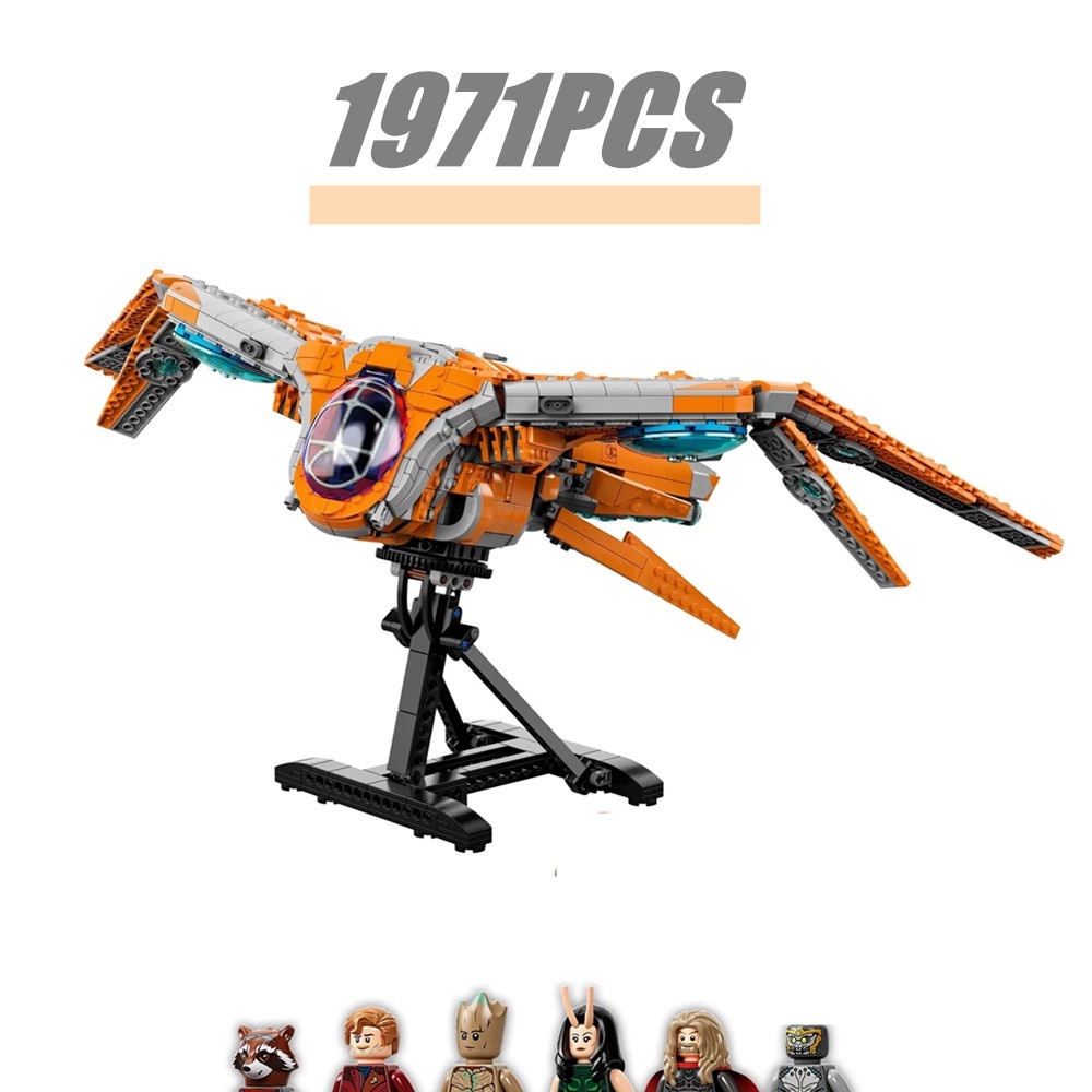 Lắp ráp mô hình Marvel Super heroes 99920 The Guardian ‘s Ship tàu Milano vệ binh giải ngân hà