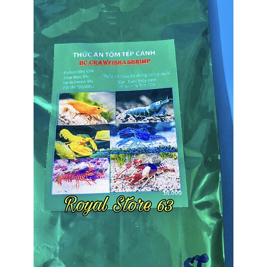Thức ăn cho tôm, tép cảnh Hc.Crawfish and Shrimp (100gram)