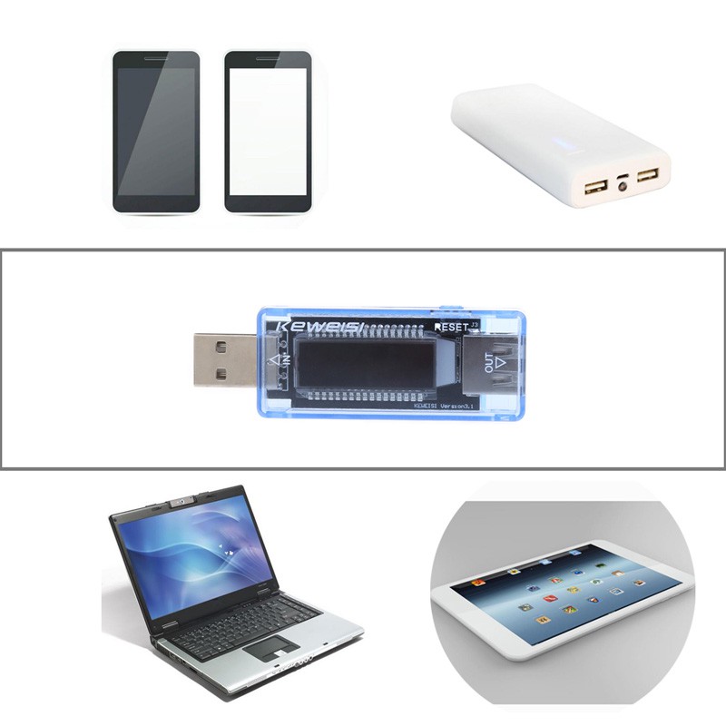 USB đo dòng điện sạc pin tiện lợi