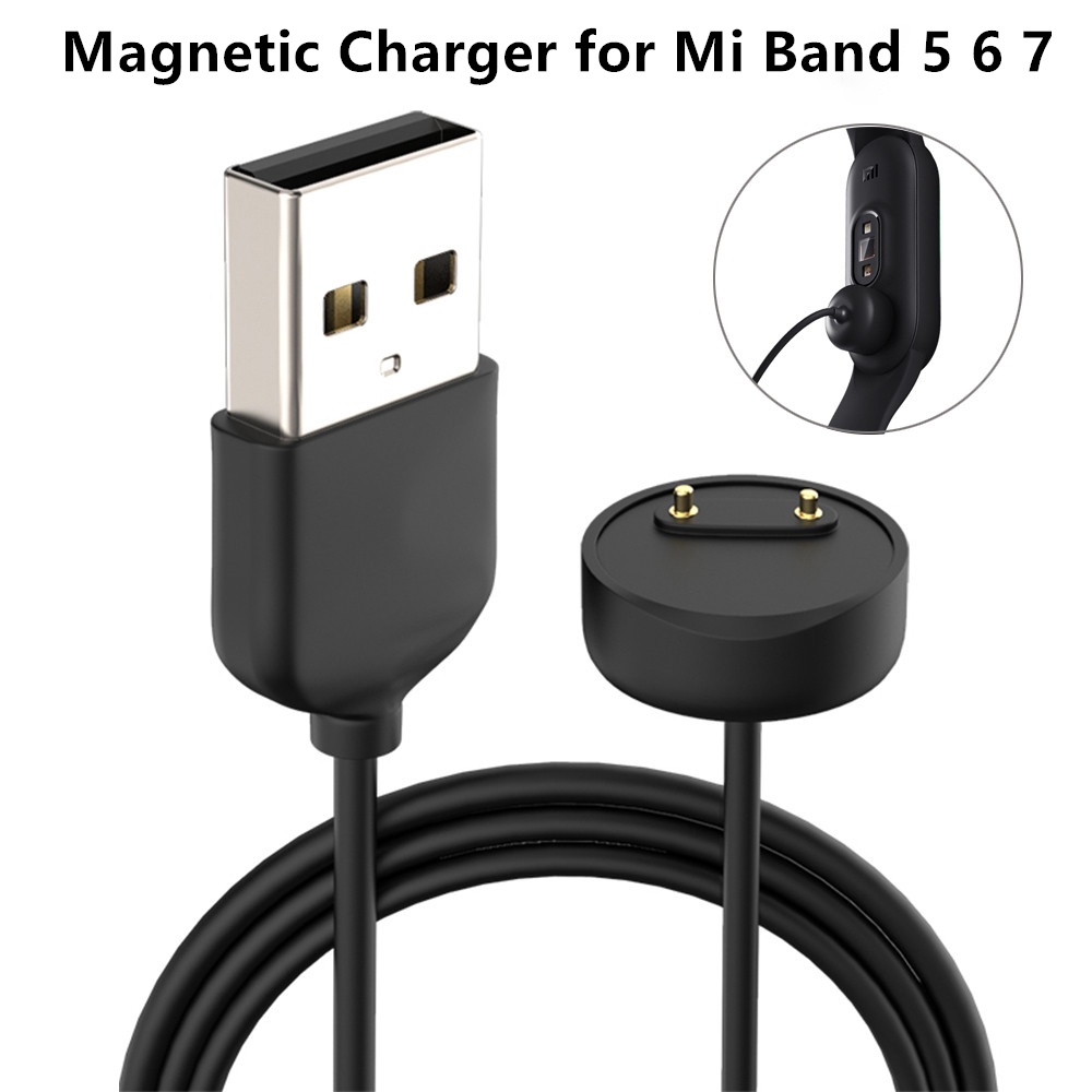 Cáp Sạc Nhanh Cổng USB Cho Xiaomi Mi Band 5/6/7