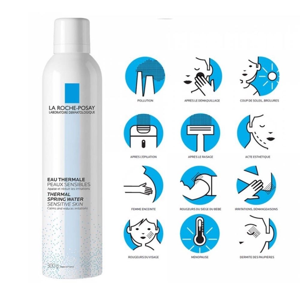 Xịt Khoáng Làm Dịu Và Giúp da cân bằng độ ẩm da La Roche Posay Thermal Spring Water 300ml - licyhouse