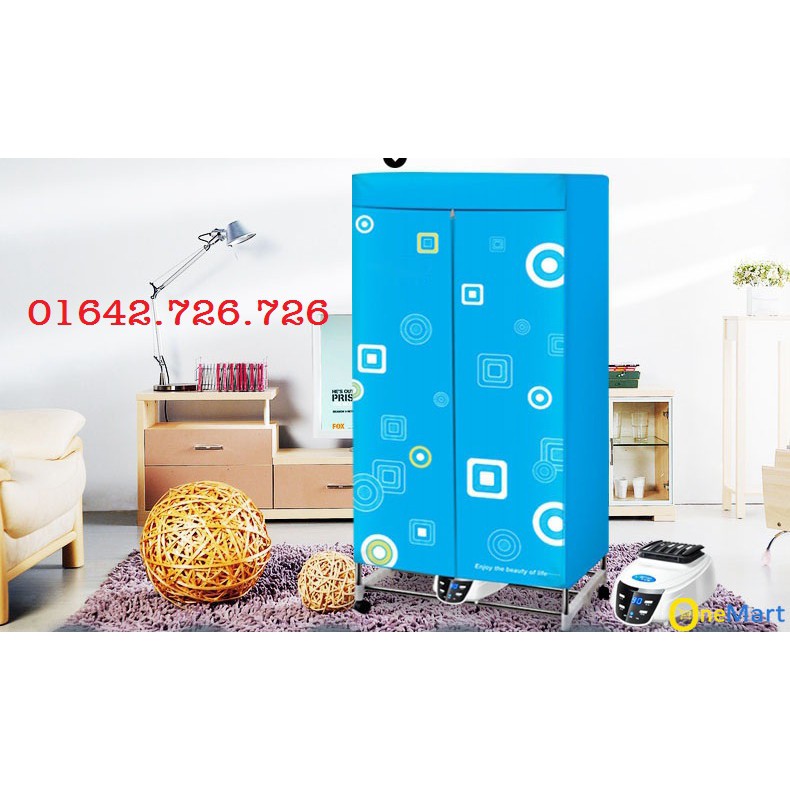 Máy sấy quần áo Panasonic khung inox 2 tầng có điều khiển.BH 1 năm