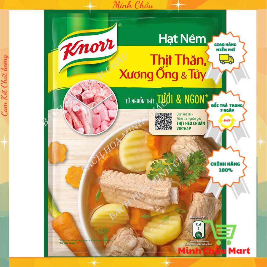 Hạt Nêm Knorr Từ Thịt Thăn, Xương Ống Và Tủy Bổ Sung Vitamin A  Gói 900g