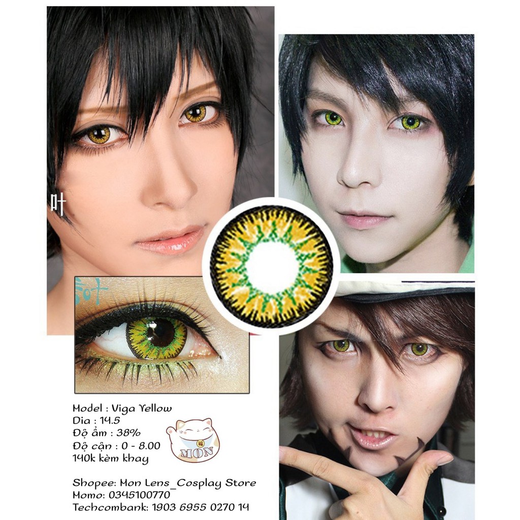 [Có sẵn] Viga Contact Lens - Kính áp tròng cosplay